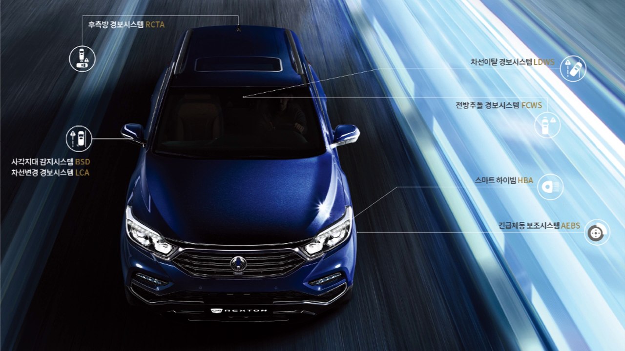 G4 REXTON 안전주행 / G4 REXTON Safety Driving