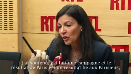 Législatives 2017 : "Je soutiens mes camarades socialistes", assure Hidalgo sur RTL