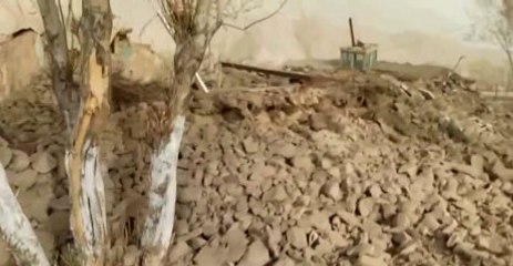 Cleanup Underway After Deadly Xinjiang Earthquake