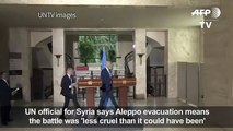 Aleppo evacuation means battle less cruel_UN[1]asd