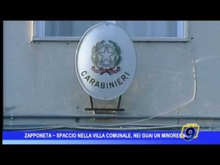 Zapponeta |  Spaccio nella villa comunale: nei guai un minore