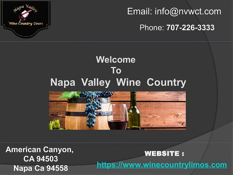 Wine tasting tours in california