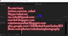 Adobe Premiere Pro CC Bangla Tutorial- Basic Editing- RASBD