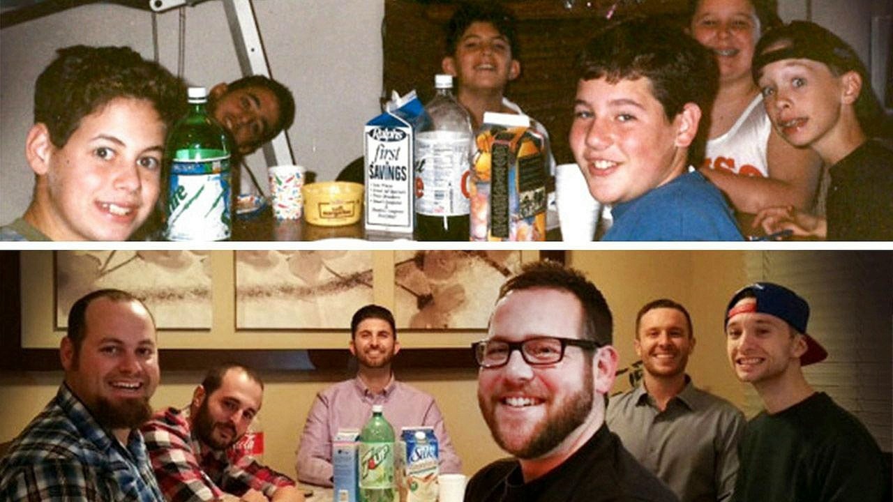 Very Funny Then And Now Family Photos