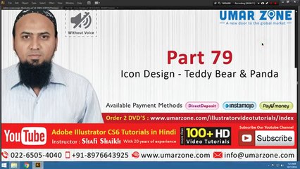 Part 79 Icon Design Panda and Teddy Bear