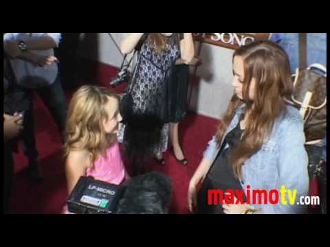 BRANDI CYRUS at The Last Song Los Angeles Premiere