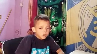 شاهد اقوى ردة فعل طفل جزائري  على فيديو DZjoker MANSOTICH مانسوطيش