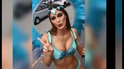 Iris Mittenare très sexy pour son voyage aux Îles Caïmans (vidéo)