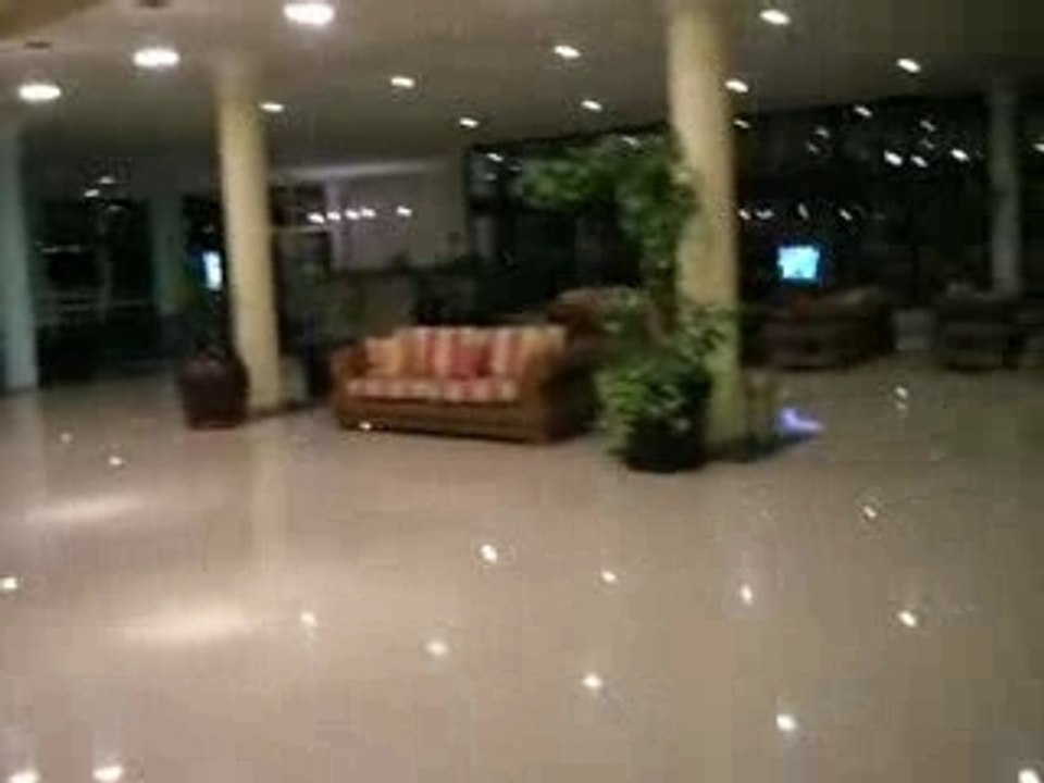 Visite du hall d'entrée de l'hotel Dunas Paradise