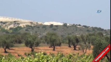 Suriye sınırına Rus bayrağı çekildi