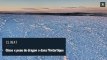 La "peau de dragon", une forme rare de glace observée dans l'Antartique