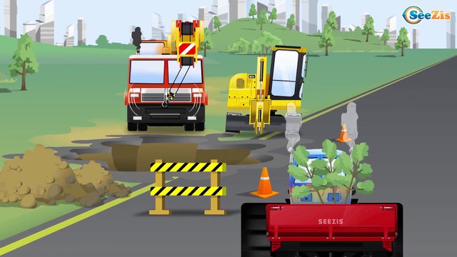 Traktor - Pracowity Traktorek i inne Auta | Bajki o Traktorach dla dzieci - Tractors for Kids