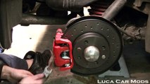 Replacing the Rear Brake Discs & Pads On A Abarth 500 Es