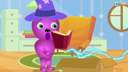 Colors Gummy Bear Vampire Toilet Attack Finger Family Nursery Rhymes for Kids