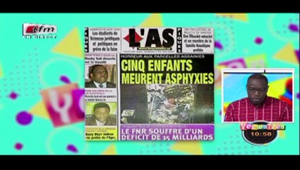 REPLAY - Revue de Presse - Pr : MAMADOU MOUHAMED NDIAYE - 11 Mai 2017