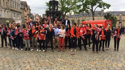 Les commerçants célèbrent le maintien en Ligue 1 d'En Avant