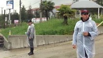 Trabzon Bakanlar Soylu ve Avcı Yanan Fabrikada