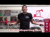 LEO SANTA CRUZ BELIEVES LOMACHENKO TOO QUICK FOR WALTERS; IMPRESSED BY ORLANDO SALIDO'S LONGEVITY