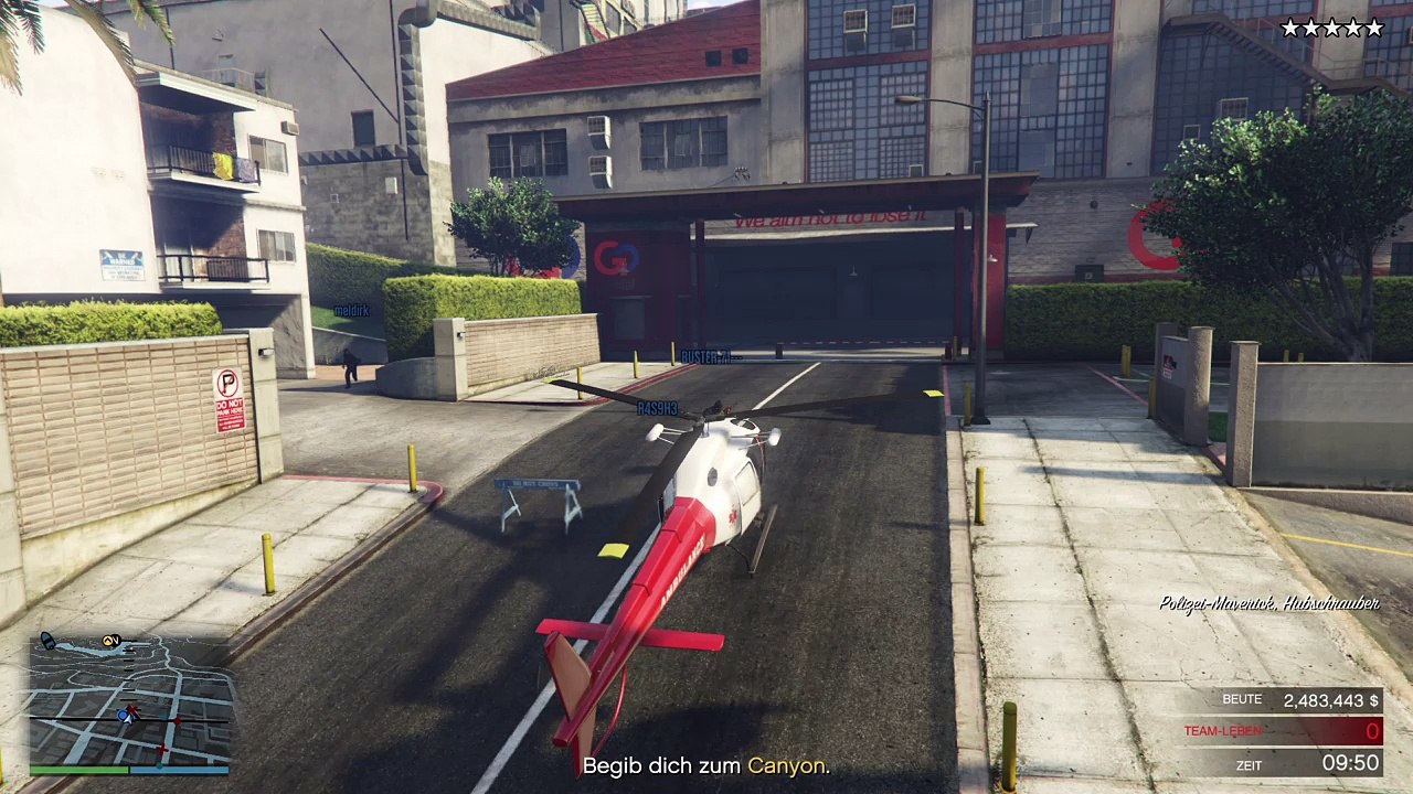 Pacific Standard Finale mit Heli