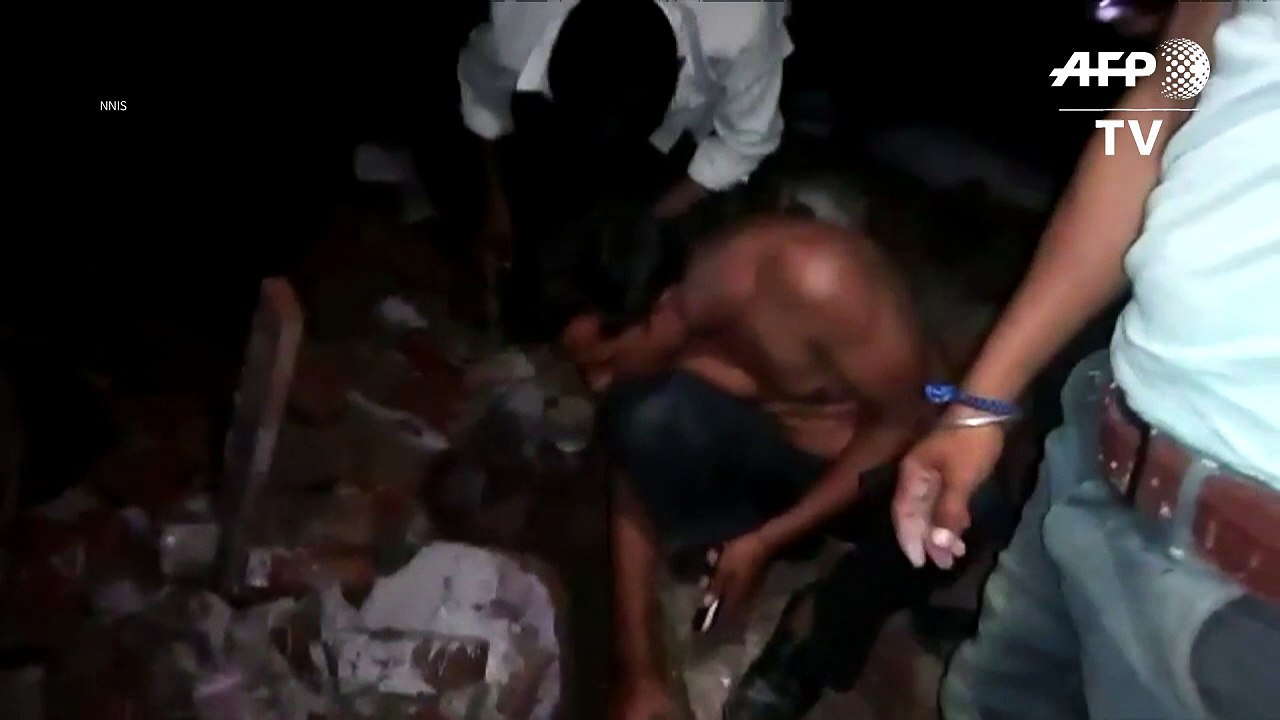 Colapso de muro deja 24 muertos en boda de India