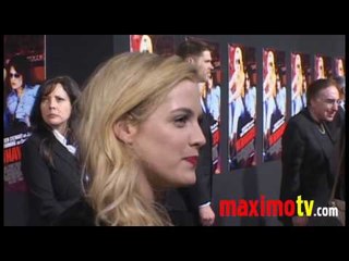 Riley Keough THE RUNAWAYS LA Premiere