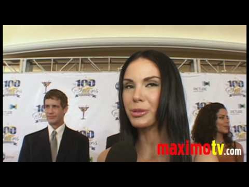 JAYDE NICOLE Interview at 'Night Of 100 Stars' 2010 Oscar Viewing Party March 7, 2010