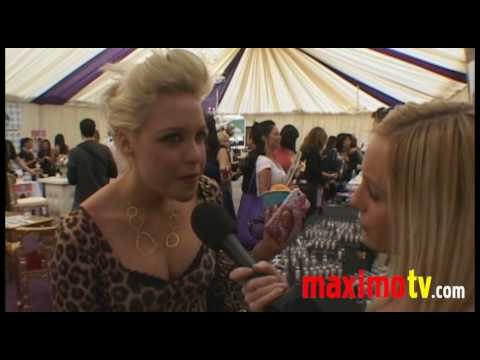 JESSIE MALAKOUTI Interview at 'The Painted Nail' Oscar Gifting Suite March 5, 2010