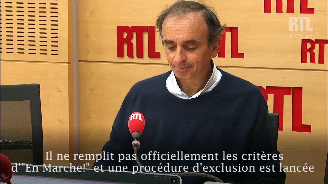 Éric Zemmour : "Il y a du pathétique dans l'appel au secours de Valls devant son ordinateur"
