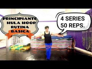 Volviendo a entrenar circo después de 4 años, hula hoop principiantes, rutina básica