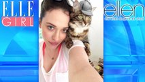 Le Chapeau du chat de Kat Dennings! | The Ellen DeGeneres Show | Du Lundi à Vendredi à 20h10 | Talk Show
