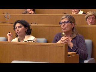 Roma - Gentiloni e Aung San Suu Kyi alla conferenza G7G20 (04.05.17)