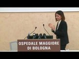 Bologna - Gentiloni interviene nell'Aula Magna dell'Ospedale Maggiore (09.05.17)