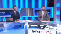 Έπαθλο Novasports Superleague για τον Αναστασιάδη για δήλωσή του (ΑΕΛ 2016-17) 9-5-2017 Novasports