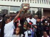 ROBERT EASTER JR GOT THE KEY TO THE CITY IN TOLEDO OHIO & SHOUTOUT FROM HILLARY CLINTON