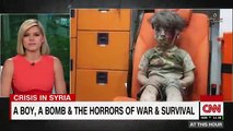 CNN’s Kate Bolduan sheds tears overcome while reporting little boy who survived bomb in Syria