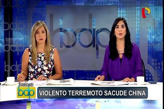 China: Sismo de 5,5 de magnitud deja 8 fallecidos