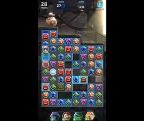 Star Wars - Puzzle Droids Level 92 - NO BOOSTERS