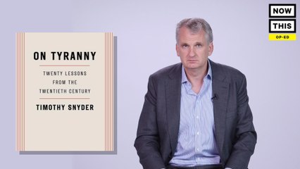 Historian Tim Snyder Warns Us About Donald Trump's Autocracy