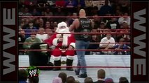 'Stone Cold' drops Santa Claus with a Stunner - Raw, Dec. 22, 1997