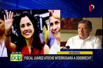 Fiscal Juárez Atoche viajará a Brasil este lunes para interrogar a Marcelo Odebrecht