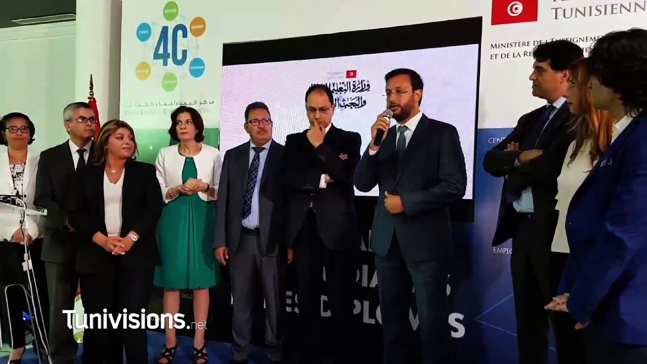 La signature de la convention de partenariat entre Tunivisions Magazine & Ministère de l'Enseignement Supérieur et de la