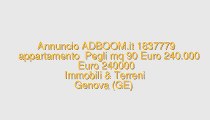 appartamento  Pegli mq 90 Euro 240.000