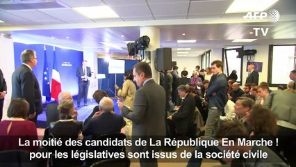 52% des candidats En Marche! issus de la société civile