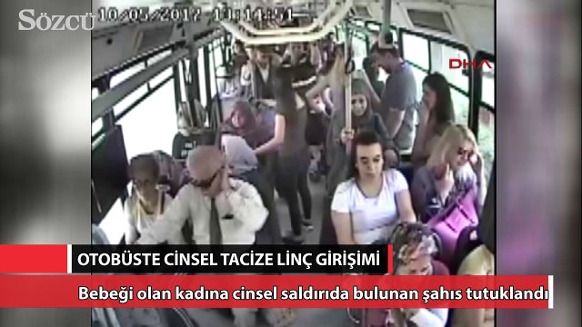 Otobüste linç girişimi