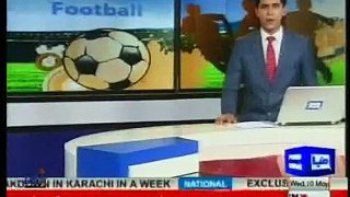 PAKISTAN LEGEND FOOTBALL LEAGUE news Footage dunya news 10-05-17s