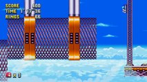 Sonic Mania : Séquence de gameplay avec Knuckles dans Flying Battery Zone