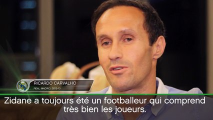 Real Madrid - Carvalho : "Zidane est déjà un grand entraineur"