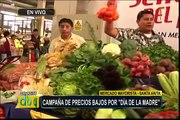 Mercado Mayorista: campaña de precios bajos por Día de la Madre