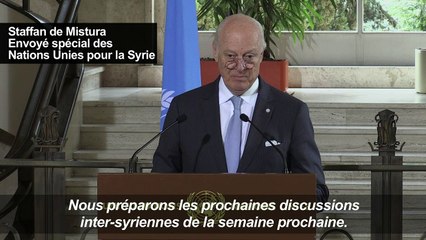 L'ONU discute du contrôle des zones de "désescalade" en Syrie