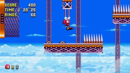 Sonic Mania - Gameplay del nivel Flying Battery Zone Act 1